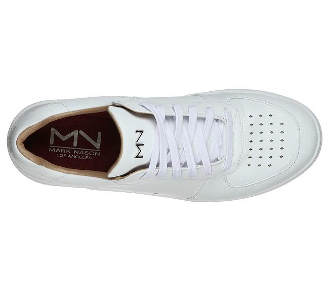 Zapatos Sin Cordones Skechers Hombre - Palmilla Blanco NCMWR0923